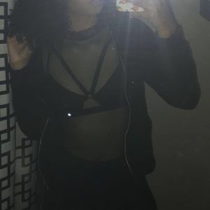 Longsleeve Fishnet Bodysuit